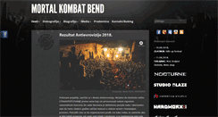 Desktop Screenshot of mortalkombatbend.com